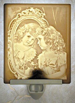 Vanity Flat Lithophane Nightlight