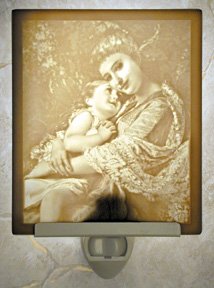 Tender Moment Flat Lithophane Nightlight