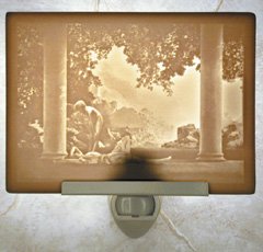 Daybreak Flat Lithophane Nightlight