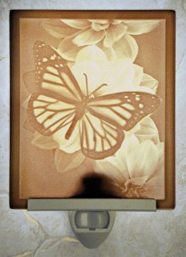 Butterfly Flat Lithophane Nightlight
