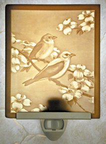 Morning Song Horses Flat Lithophane Nightlight