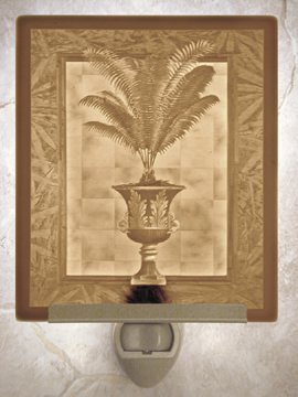 Palm Flat Lithophane Nightlight