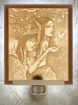 Autumm Magic Flat Lithophane Nightlight