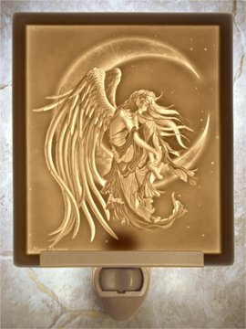 Moon Dreamer Flat Lithophane Nightlight