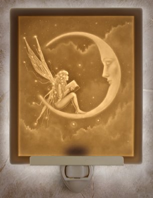 Story Fairy Flat Lithophane Nightlight