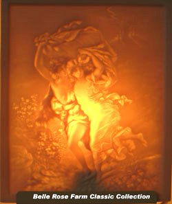Summer Storm Belle Rose Farm Classic Lithophane Collection