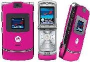 Motorola V3 Pink Mobile Phone Unlocked