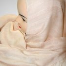 Biege cotton hijab