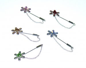 Hijab pins ,,Flowers,,