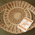 Fair Trade basket tray by "Mayan Hand"