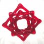 Ruby Jubilee Sun Catcher - Handmade Fused Glass