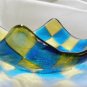 Pineapple Blueberry Fusion Candle Holder - Handmade