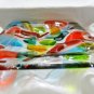 Abstract Fused Glass Dish