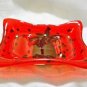 Pineapple Jello Soap Dish - Handmade Fused Glass