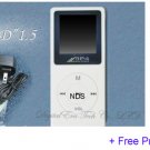 MusicLot - 1GB Ultra Slim Portable Color MP3 Player with FM Tuner (White)