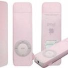 Pink Apple iPod Shuffle 1.0GB Pocket-Size Digital Music MP3 Player