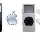 Apple iPod Nano 4GB with Silver Metal Case
