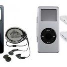 iPod Nano 1GB Mp3 Player + Silver Metal Case