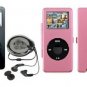 iPod Nano 1GB Mp3 Player + Pink Metal Case