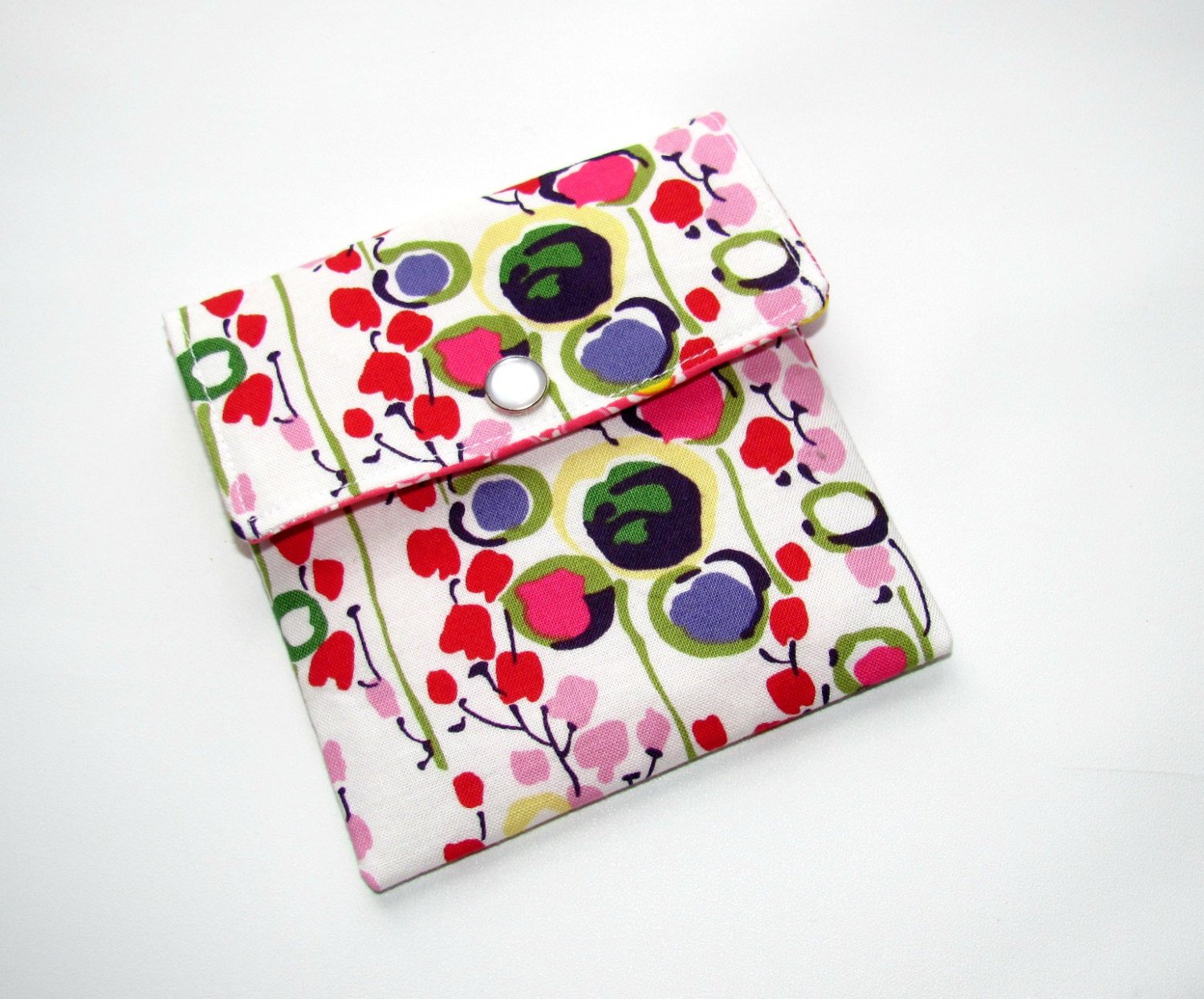 Gift Card Holder, Mini Wallet, Mini Pouch Market Floral