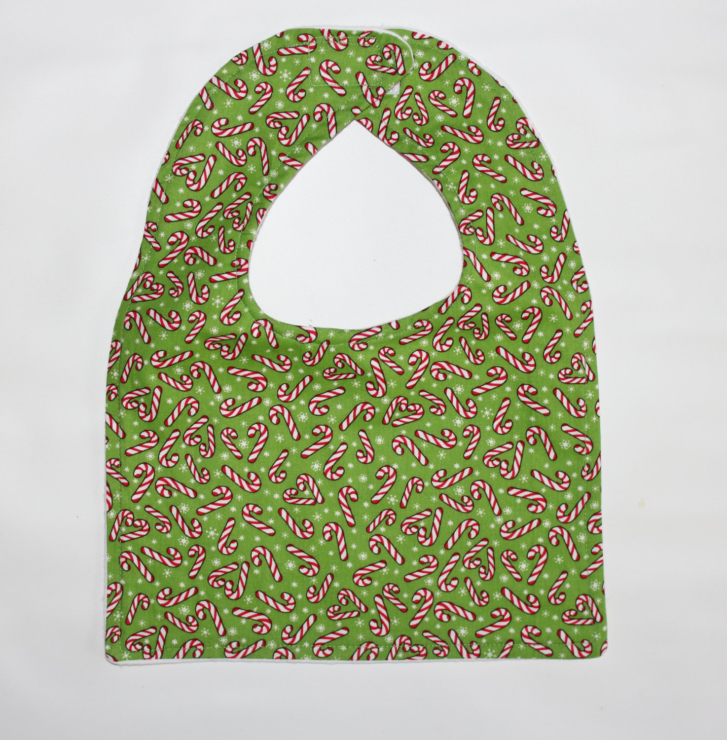 Baby Bib, Christmas Baby Bib Candy Cane