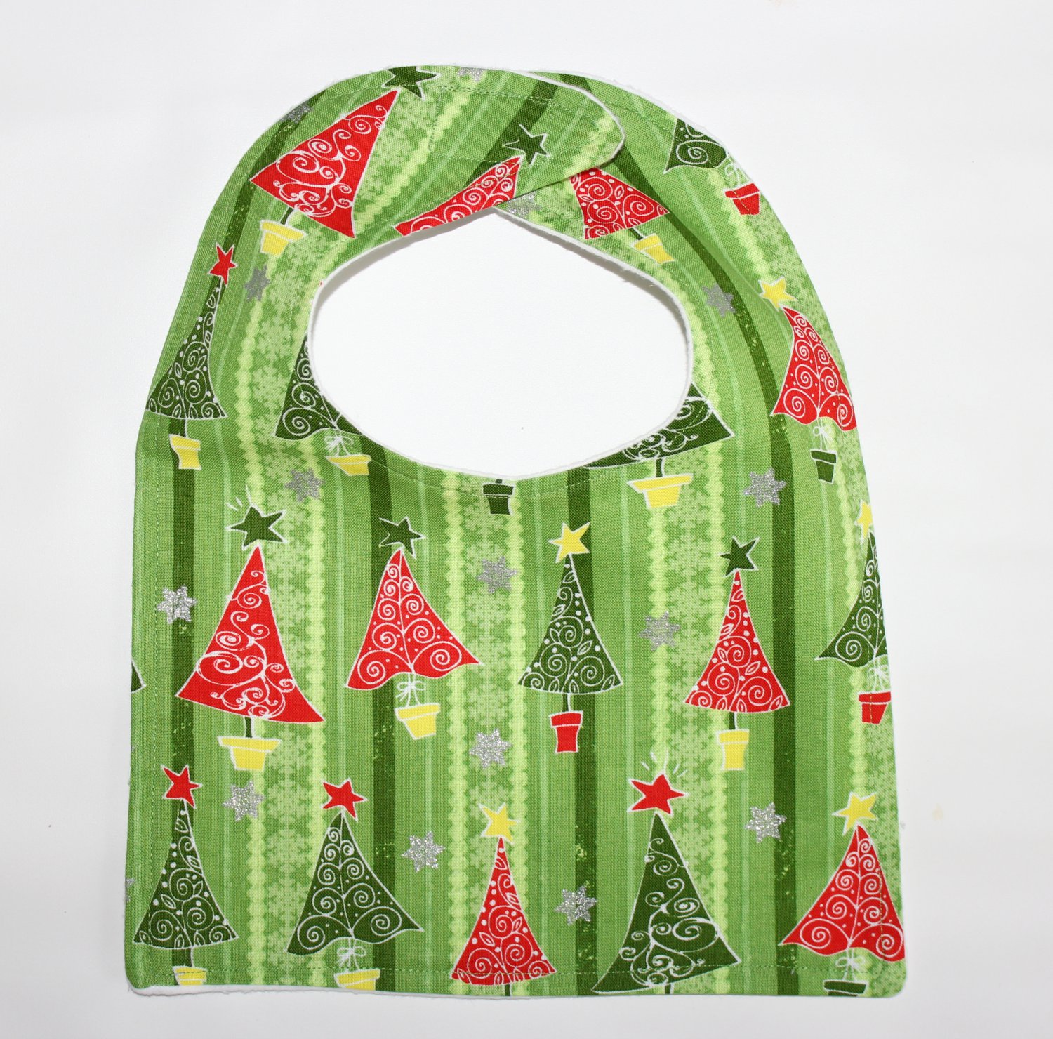 Baby Bib, Holiday Baby Bib, Christmas Tree