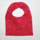 Christmas baby Bib, Red Swirls Bib