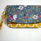 Foldover Clutch Kitty Floral
