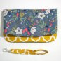 Foldover Clutch Kitty Floral
