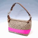 (New) Coach LOZ Cloth Top Handel Pouch **Sales Price: $120.00**