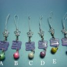 Li last name cell phone charm