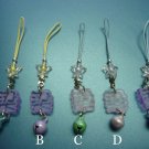 Liang Chinese last name cell phone charm