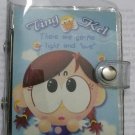 Blue Address mini binder book