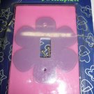 Pink Purple Flower Light switch plate