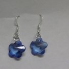 Sterling silver Icy Blue earrings