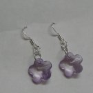 Sterling silver Lavender earrings