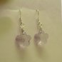 Sterling silver Lavender earrings