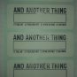 And another thing 15 Adhesive labels