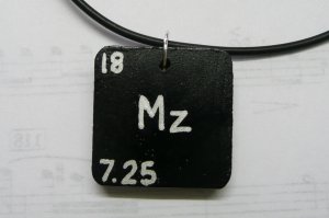 Customized Name Periodic Table Element Necklace