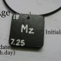 Customized Name Periodic Table Element Necklace