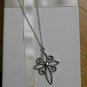 Celtic Cross Silver Necklace