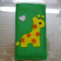 Cute Giraffe felted Ipod touch/Iphone Case