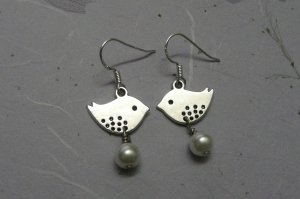 cute bird earrings
