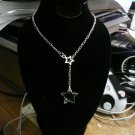Drop star Lariat necklace