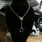 Drop star Lariat necklace