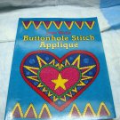 Jean Wells Buttonhole Stitch Applique Book Sewing