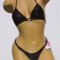 SEXY HARLEY BIKER FLAMES MICRO THONG BIKINI, NEW, LOOK