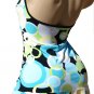 SEXY MOD HALTER SEQUIN CLUB COCKTAIL DRESS & G-STRING - ONE SIZE