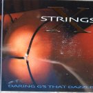 SEXY XSTRINGS BLACK MESH SAPPHIRE RHINESTONE DETAIL G-STRING - ONE SIZE