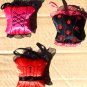 SET OF THREE 3 SEXY CORSET BUSTIER STYLE SATIN LINGERIE SACHETS